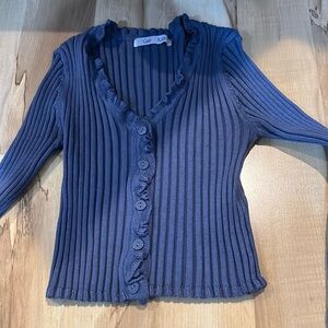 Gab ❤️ Kate blue knitted top